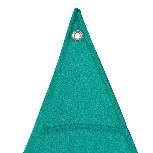 Neka Toile solaire / Voile d'ombrage Anori - 3 x 3 x 3 m - Vert Emeraude