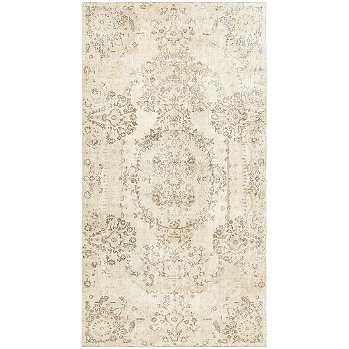 Vidal Tapis de laine 284x152 brun Ultra Vintage