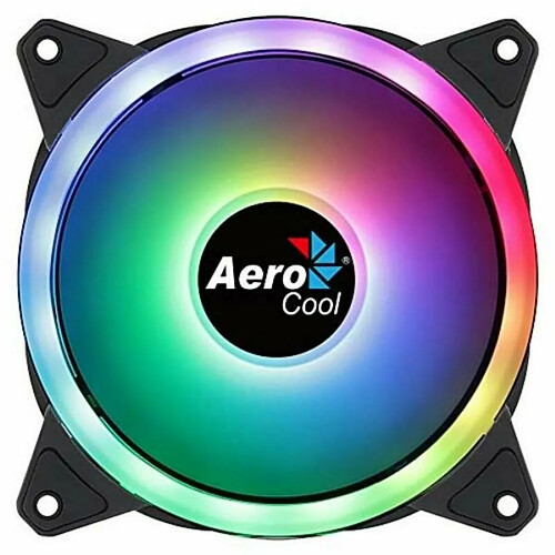 Ventillateur de cabine Aerocool Duo 12 1000rpm (Ø 12 cm) RGB Ø 12 cm (1 Unité)