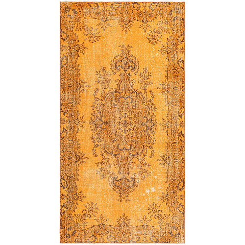 Vidal Tapis de laine 216x112 orange Ultra Vintage