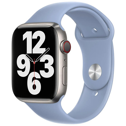 Sport Band pour Apple Watch Series 1 á 9 / SE (38/40/41 mm) | Series 10 (42 mm) - Blue Fog