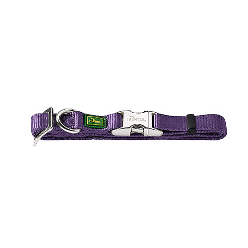 Hunter Collier pour Chien Vario Basic Alu-Strong, Nylon, Fermoir en Aluminium