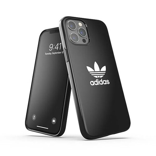 adidas or snap coque trefoil iphone 12 pro max noir 42285