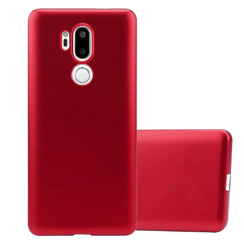 Cadorabo Coque LG G7 ThinQ / FIT / ONE Etui en Rouge