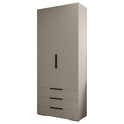 Abiks Meble Armoire Inova 1 236,7/100/47 (gris/nero)