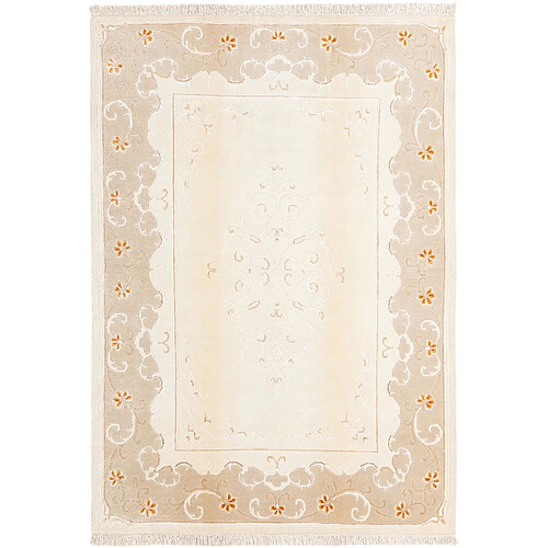 Vidal Tapis de laine 244x170 beige Darya