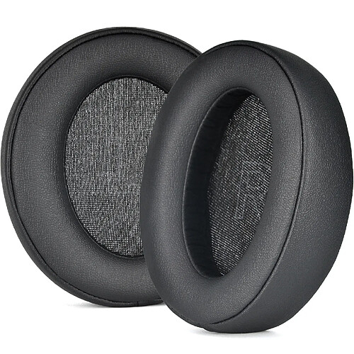 INF Oreillettes de remplacement en cuir protéiné pour Anker Soundcore Life Q30/Q35 BT Black