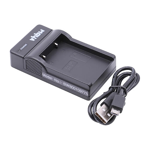 vhbw chargeur Micro USB avec câble pour appareil photo accumulateur accumulateur acc Nikon CoolPix P5000, P510.