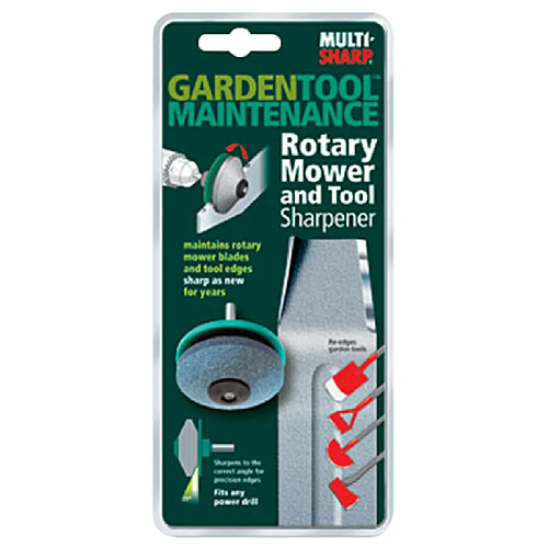 MULTI-SHARP - Affûteur rotatif pour outils de jardin