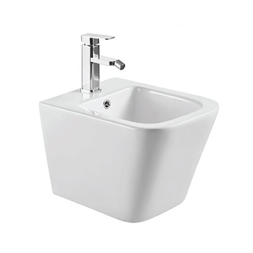 Karag Bidet suspendu BOFY2 en porcelaine 48,5x34,5x33 cm