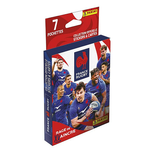 Carte à collectionner Panini Rugby RUGBY EDF Blister 7 pochettes