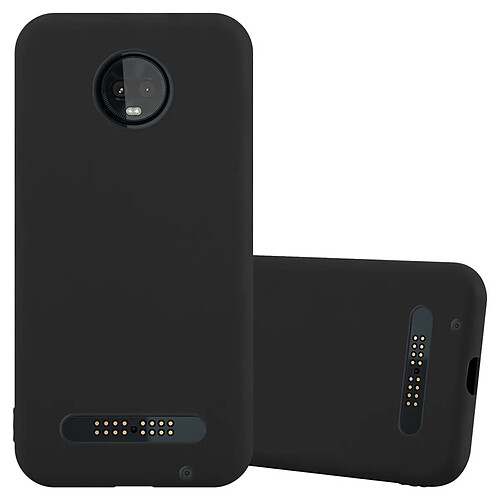 Cadorabo Coque Motorola MOTO Z3 PLAY Etui en Noir