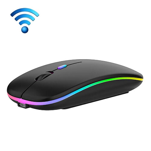 Yonis Souris RGB Sans Fil Ergonomique étanche