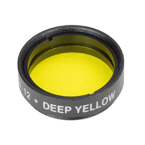 PERL Filtre jaune fonce 12 coulant 31,75 mm