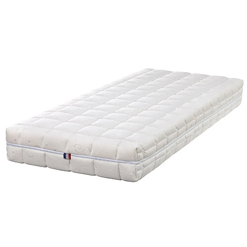 King Of Dreams Matelas 140x190 Souple pour Literie électrique Latex Naturel 80 Kg/m3 - DEHOUSSABLE - 21 cm