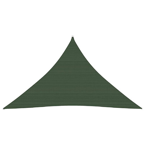 ComfortXL Voile D'ombrage 160 G/m² Vert Foncé 3,5x3,5x4,9 M Pehd