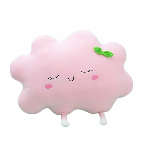 Universal 45cm Sky Collection Peluche Peluche Dessin animé Nuage Violet Peluche Coussin Mignon Canapé Coussin Cadeau d'Anniversaire pour Enfant | Peluche Oreiller (Rose)