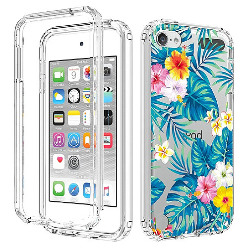 Coque en TPU anti-rayures pour votre iPod Touch 5/Touch 6/Touch (2019) - Feuille de plantain