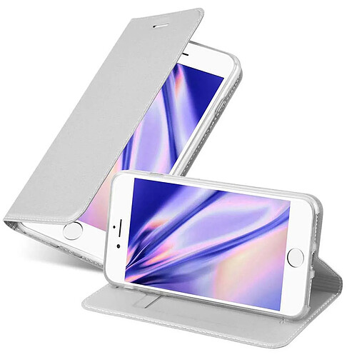 Cadorabo Coque iPhone 7 PLUS / 7S PLUS / 8 PLUS Etui en Argent