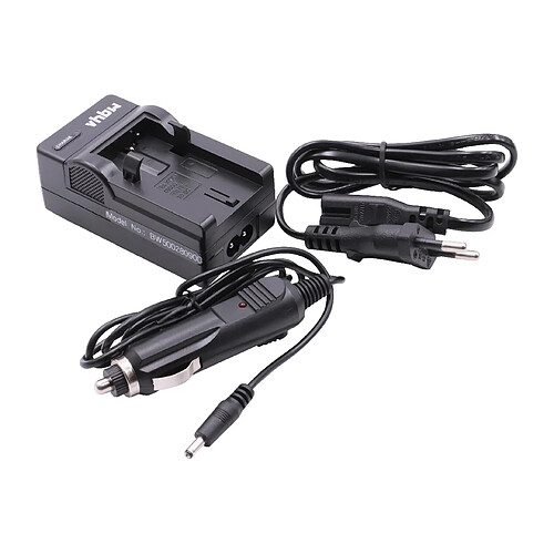 Vhbw Chargeur secteur et chargeur allume cigare + boitier de recharge pour batteries KODAK KLIC-8000 pour ZX1 HD Camcorder