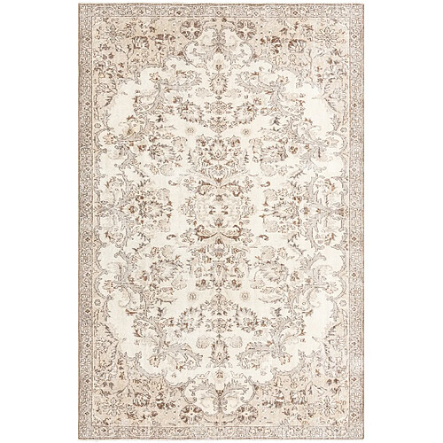 Vidal Tapis de laine 282x185 beige Ultra Vintage