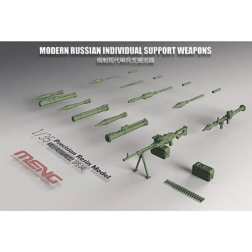 Meng Modern Russian Individual Support Weapon - Accessoire Maquette