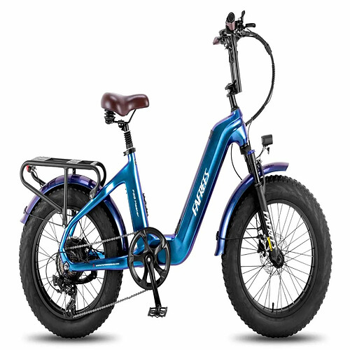 Vélo Électrique FAFREES F20 Master - Moteur 500W Batterie 1080WH Autonomie 110KM - Bleu Aurore