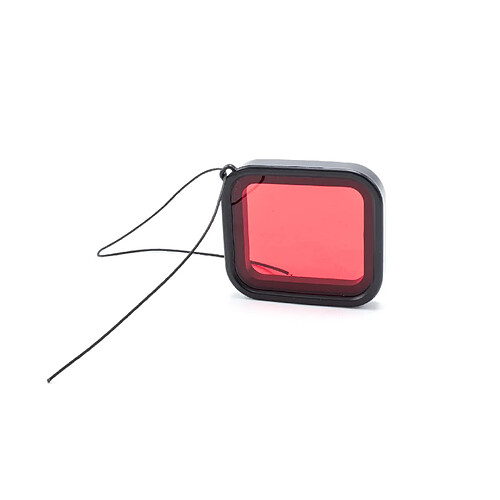 vhbw filtre couleur rouge pour caméra sportive avec un boitier étanche GoPro Hero 5, 6