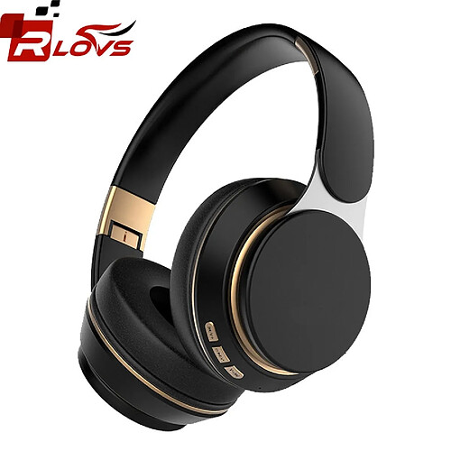 GUPBOO 2021 casque sans fil Bluetooth 5.0 casque pliable casque Hi-Fi 9D basse stéréo casque sport casque avec micro