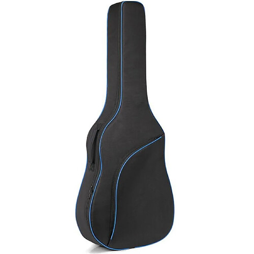 Wewoo Sac de rangement pour guitare épaissi en tissu Oxford imperméabletaille 36-38 pouces bleu