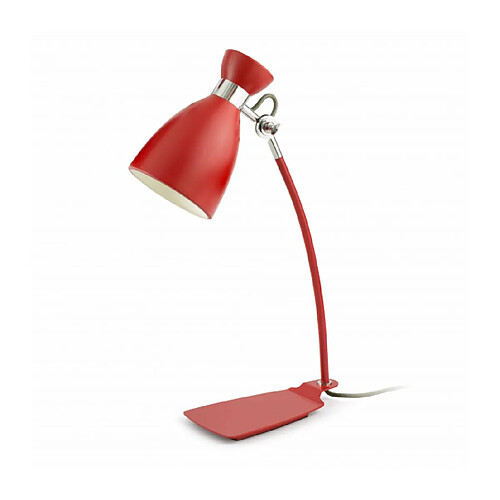 faro Lampe de table rouge Retro 1 ampoule