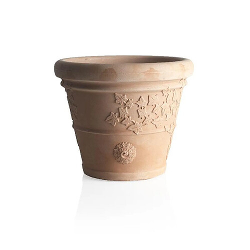 Ac-Deco Pot de fleurs - Vite - D 100 cm - Marron