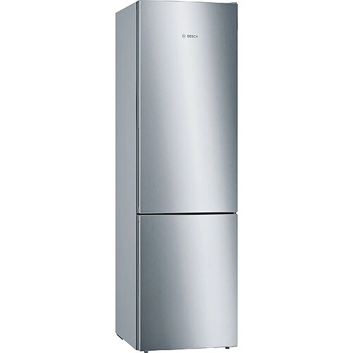 Réfrigérateur combiné 60cm 337l brassé inox - kge39alca - BOSCH