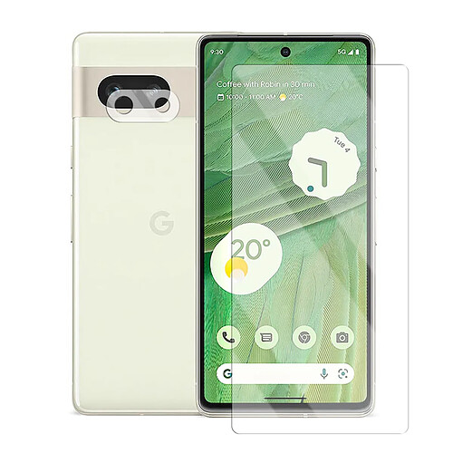 Verre trempé pour Google Pixel 7 5G 6.3" + Verre trempé camera arrière protecteur - Film Protection en Verre Trempé - Visiodirect -