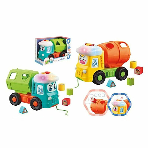 BigBuy Fun Jouet à traîner Camion 26 x 12 cm