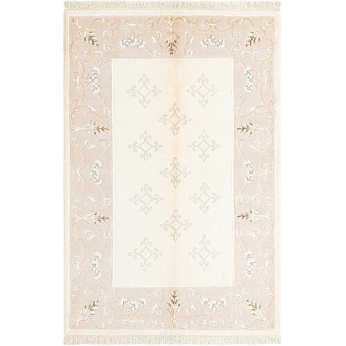 Vidal Tapis de laine 183x122 beige Darya