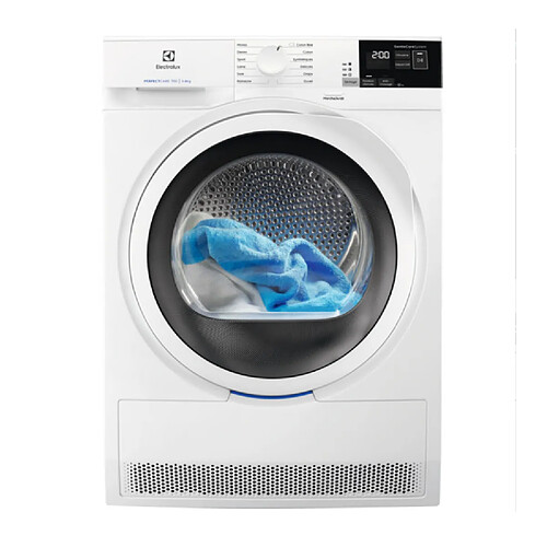 Sèche-linge pompe à chaleur avec condenseur 60cm 8kg a++ blanc - ew7h5110ro - ELECTROLUX