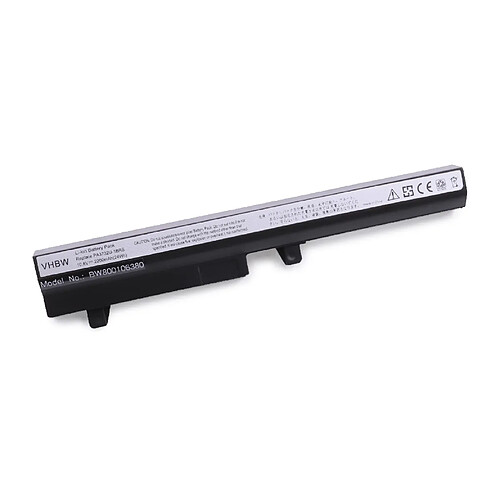 Batterie vhbw 2200mAh pour notebook, ordinateur portable Toshiba Dynabook Mini NB205-N313, P