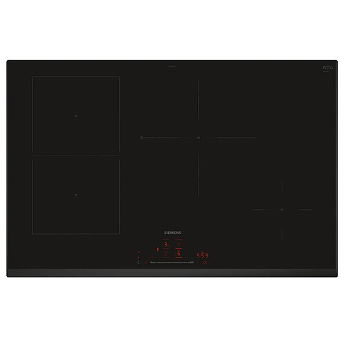 Table de cuisson induction 80cm 4 feux 7400w noir - ED851HSB1E - SIEMENS