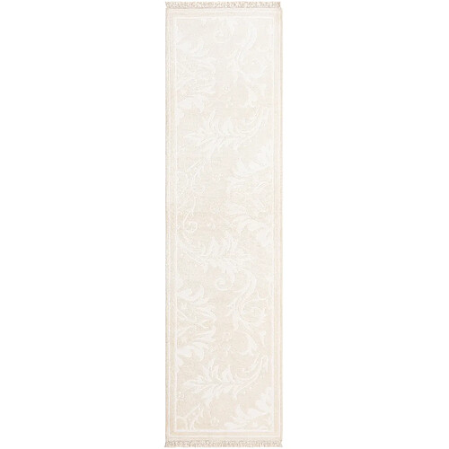 Vidal Tapis de couloir en laine 297x79 beige Darya