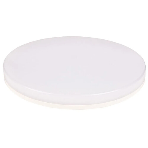 Plafonnier rond spécial Salle de Bain IP44 (15 W 1350 LM 4000K) Blanc - Voltman