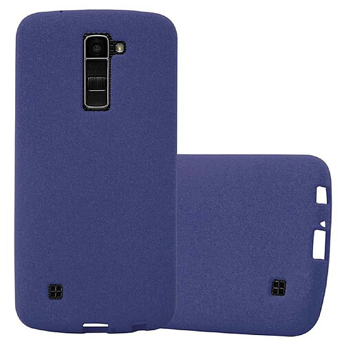 Cadorabo Coque LG K10 2016 Etui en Bleu