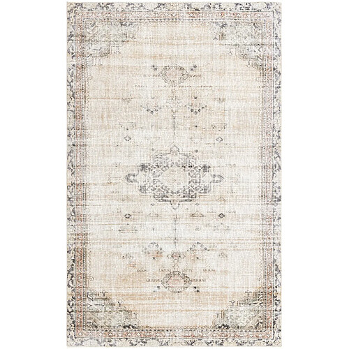 Vidal Tapis de laine 259x160 beige Ultra Vintage