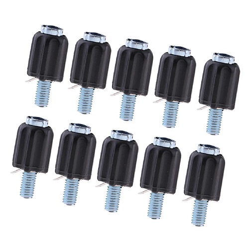 10pcs Régleurs Vis De Dérailleur Vélo Câble De Frein Ajuster Boulon M5x 25mm