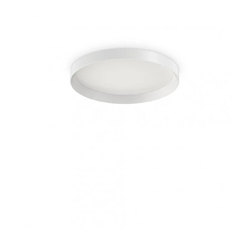 Ideal Lux Plafonnier LED intégré Fly Métal,aluminium,plastique blanc 1 ampoule 7cm