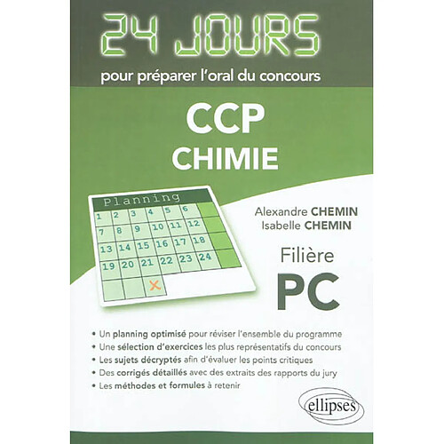 CCP, chimie, filière PC · Occasion