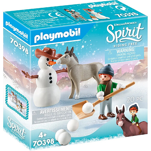 Playmobil® Spirit - La Mèche et Monsieur Carotte en hiver