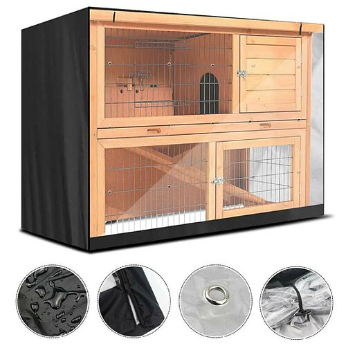 Universal Couvercle de pluie de lapin pour couvert de papier peint de lapin pour couvrir la chambre d'animaux domestiques furet cage