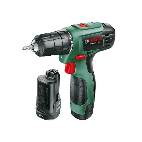 BOSCH Perceuse-visseuse EasyDrill 1200, 2 batteries 1,5 Ah