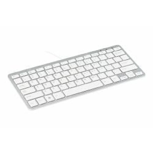 R-Go Tools Clavier Compact, QWERTY (Nordic), Blanc, Filaire - Claviers (QWERTY (Nordic), Blanc, Filaire, Mini, avec Fil, USB, QWERTY, Blanc)